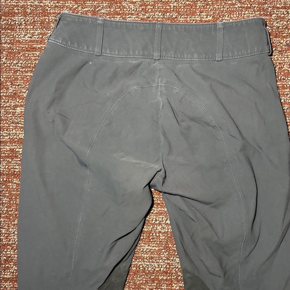 Tailored sportsman trophy hunter low rise size zip breeches charcoal grey 28 - Picture 9 of 16